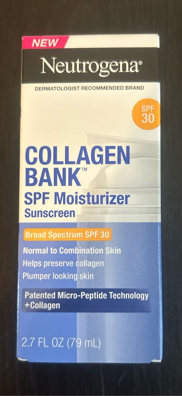 Neutrogena Collegen Bank SPF Moisturizer Sunscreen
